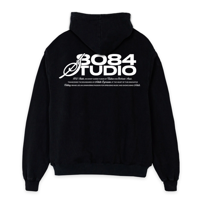 8084 HOODIE BLACK