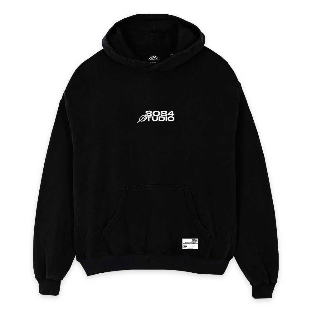 8084 HOODIE BLACK