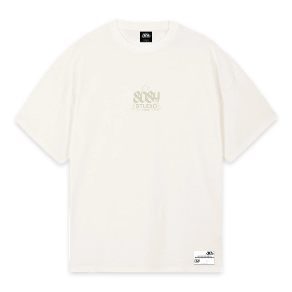 WARNING TEE IVORY